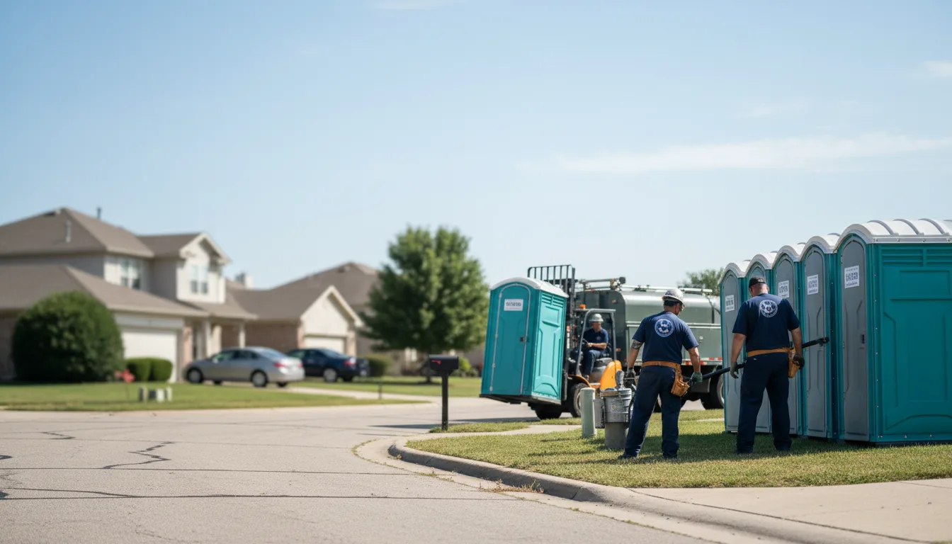 Porta Potty Rental in Hillsdale, MI near me